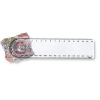 LASTA ruler with magnifier