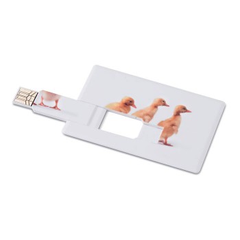 MEMORAMA credit card USB flash drive 16 GB