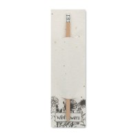PENSEED natural pencil in seed paper pouch