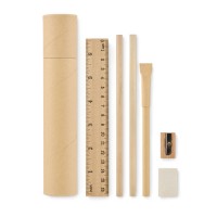 MEJU paper tube stationery set