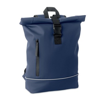 LAPTOSA 15 collu PU rolltop portatīvā datora mugursoma