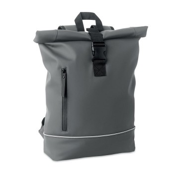 LAPTOSA 15 collu PU rolltop portatīvā datora mugursoma