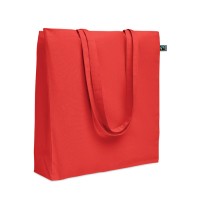OSOLE++ COLOUR krāsaina Fairtrade kokvilnas iepirkumu soma ar kroku OSOLE++ COLOUR krāsaina Fairtrade kokvilnas iepirkumu soma ar kroku
