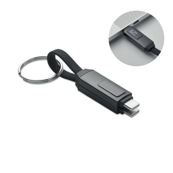 KEYSTO 60 W charging cable key ring