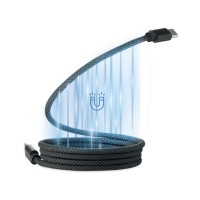 BRAID pīts magnētisks Type-C kabelis 60 W