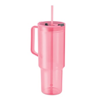 MUGORA RPET glāze ar salmiņu 1200 ml
