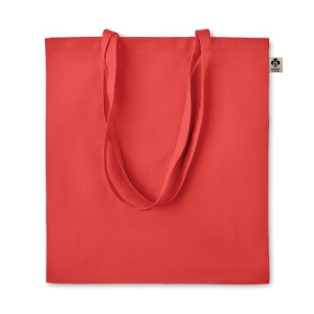 ZIMDE COLOUR coloured organic cotton shopping bag 140 g/m²