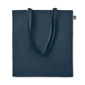 ZIMDE COLOUR coloured organic cotton shopping bag 140 g/m²