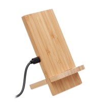 WHIPPY PLUS bamboo wireless charging stand 10 W