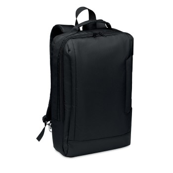 SINGAPORE 16 inch 300D RPET laptop backpack with USB