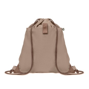 PANDA BAG pārstrādātas kokvilnas maisiņš ar auklām 220 g/m²