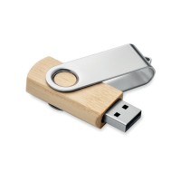 TECHMATE BAMBOO bambusa USB zibatmiņa 16 GB