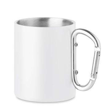 AROM metāla krūze sublimācijai ar karabīnes rokturi 300 ml
