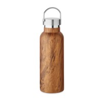 NAMIB BOTTLE dubultsienu termopudele ar koka izskatu 500 ml