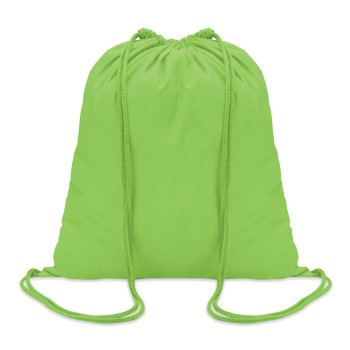 COLORED krāsains kokvilnas maisiņš ar auklām 100 g/m²