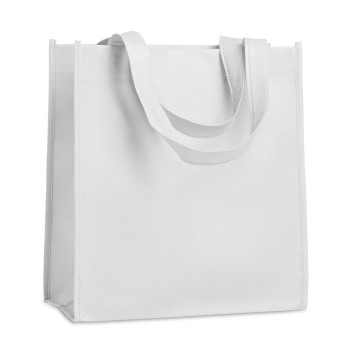 APO BAG neausta materiāla iepirkumu soma ar īsiem rokturiem 80 g/m²