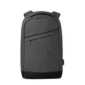 BERLIN divkrāsu mugursoma ar USB