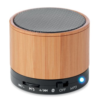ROUND BAMBOO round bamboo wireless speaker ROUND BAMBOO round bamboo wireless speaker
