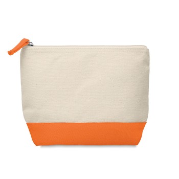KLEUREN divkrāsu kokvilnas kosmētikas somiņa 340 g/m²