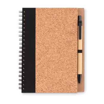 SONORA PLUSCORK cork notebook with pen