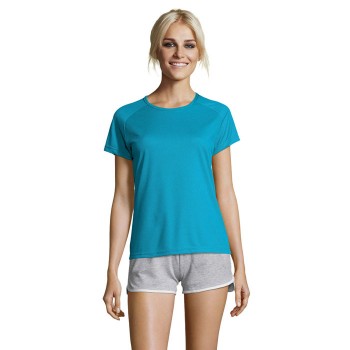 SOL'S SPORTY WOMEN raglan sports T-shirt, women's