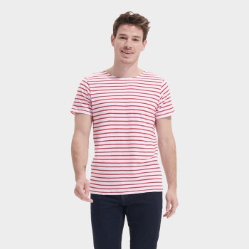 SOL'S MILES striped T-shirt, men's