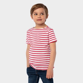 SOL'S MILES KIDS svītrains bērnu T-krekls
