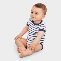 SOL'S MILES BABY svītrains zīdaiņu bodijs
