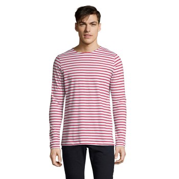 SOL'S MARINE striped long sleeve T-shirt, men's