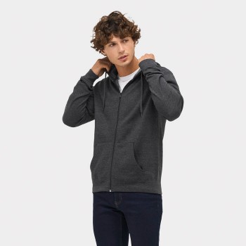 SOL'S STONE hūdijs ar rāvējslēdzēju, unisex