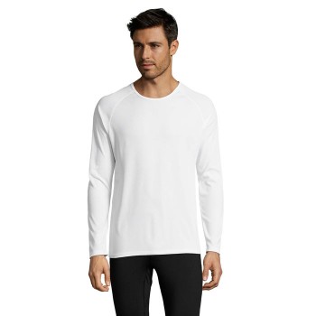 SOL'S SPORTY LSL long sleeve sports T-shirt, men's
