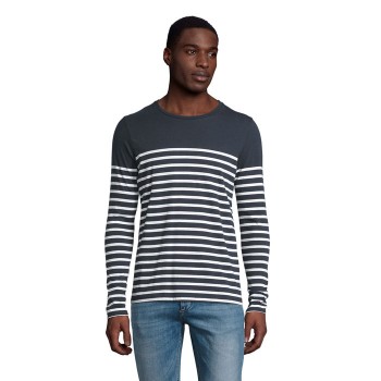 SOL'S MATELOT LSL striped long sleeve T-shirt, men's SOL'S MATELOT LSL striped long sleeve T-shirt, men's