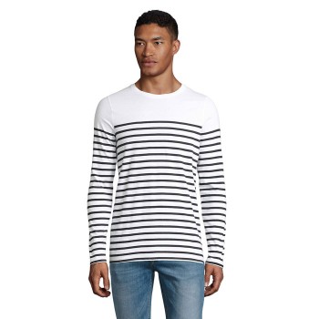 SOL'S MATELOT LSL striped long sleeve T-shirt, men's SOL'S MATELOT LSL striped long sleeve T-shirt, men's