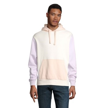 SOL'S COLLINS trīskrāsu hūdijs, unisex