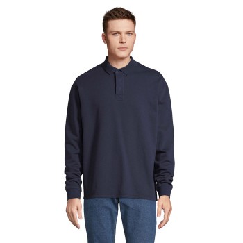 SOL'S HERITAGE polo collar sweatshirt, unisex