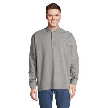 SOL'S HERITAGE polo collar sweatshirt, unisex