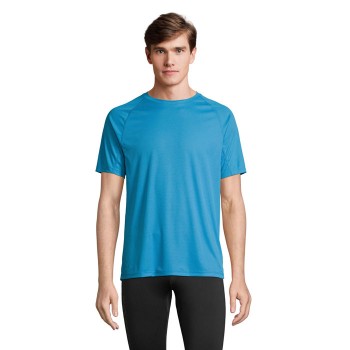 SOL'S VORTEX raglāna sporta T-krekls, unisex