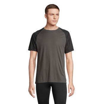 SOL'S VORTEX raglāna sporta T-krekls, unisex