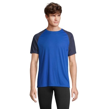 SOL'S VORTEX raglāna sporta T-krekls, unisex