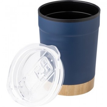 Thermo mug 300 ml with bamboo detail