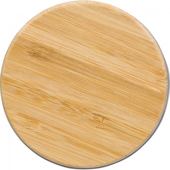 Thermo mug 300 ml with bamboo detail