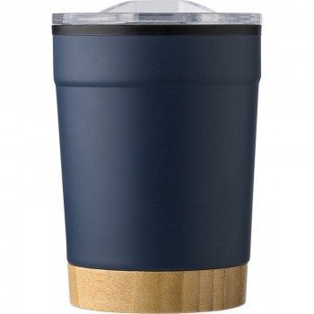 Thermo mug 300 ml with bamboo detail