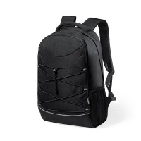 Backpack made from RPET, with laptop 15" and tablet 12" compartment, soft shoulder straps AIV8285-03