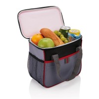 Cooler bag, big main compartment with zipper, mesh pocket on side AIV9947-05