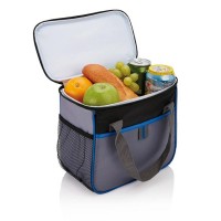 Cooler bag, big main compartment with zipper, mesh pocket on side AIV9947-11