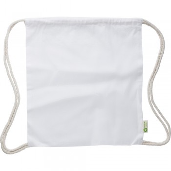 Cotton drawstring bag