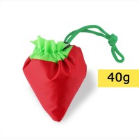 Foldable shopping bag with pouch (05-strawberry, 06-pineapple, 07-orange, 10-apple, 13-grape, 62-kiwi, 99-tomato) AIV7531-05