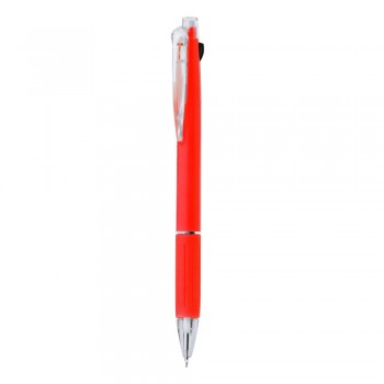 Erasable ball pen, multicolour ink, mechanical pencil