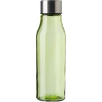 Glass sports bottle 500 ml with stainless steel lid AIV0283-09