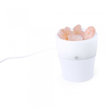 Humidifier, multicolour light, Himalayan salt stones